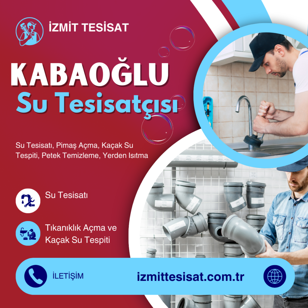 Kabaoğlu Su Tesisatçısı