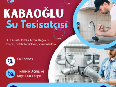 Kabaoğlu Su Tesisatçısı