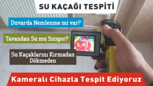 İzmit Noktasal Su Kaçağı Bulma