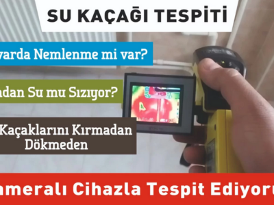 İzmit Noktasal Su Kaçağı Bulma